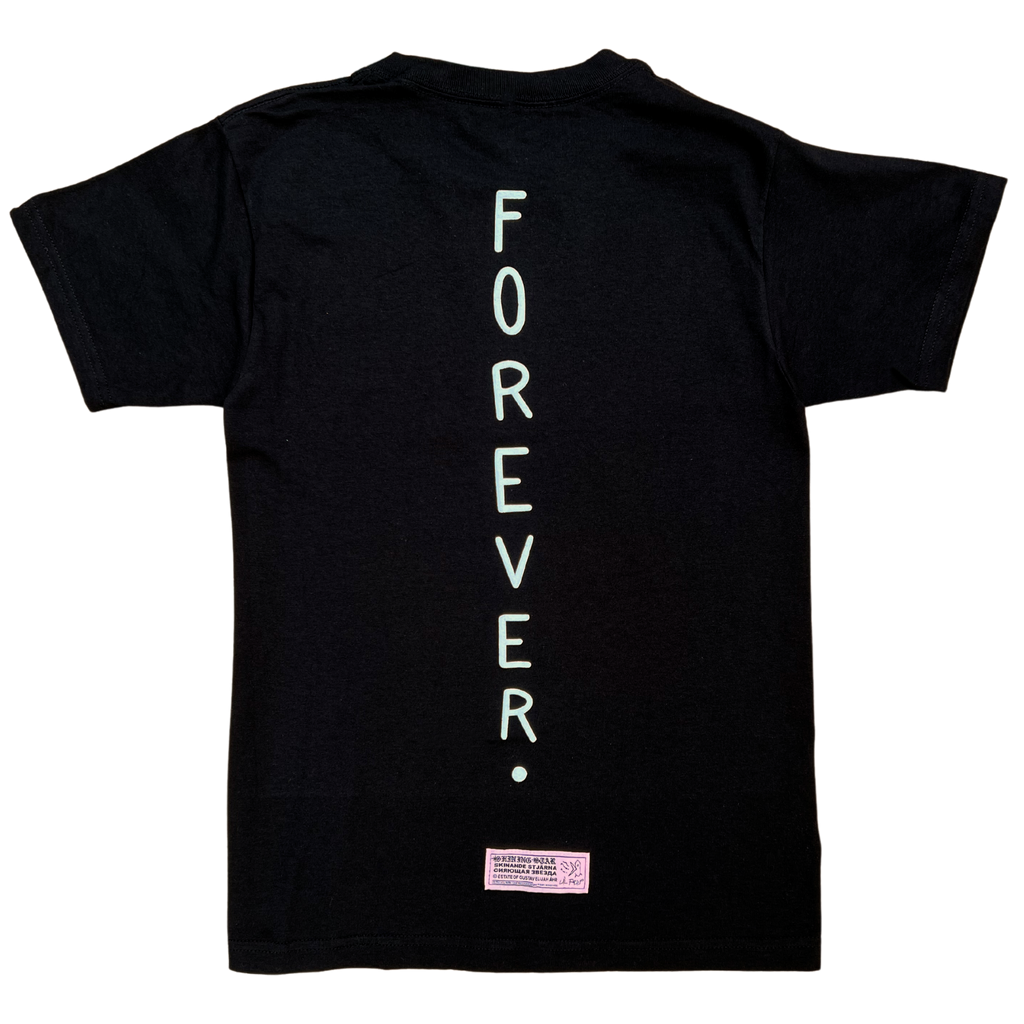 Lil Peep Logo T-Shirt - Black (Puff Print)