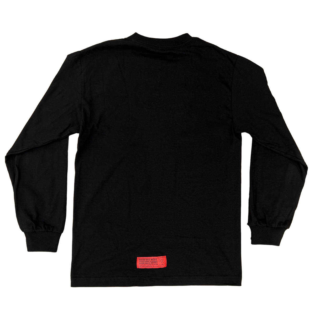 HELLBOY Embroidered Long Sleeve Official Website of the Estate of Gustav Ahr / Lil Peep HELLBOY Embroidered Long Sleeve Official Website of the Estate of Gustav Ahr / Lil Peep