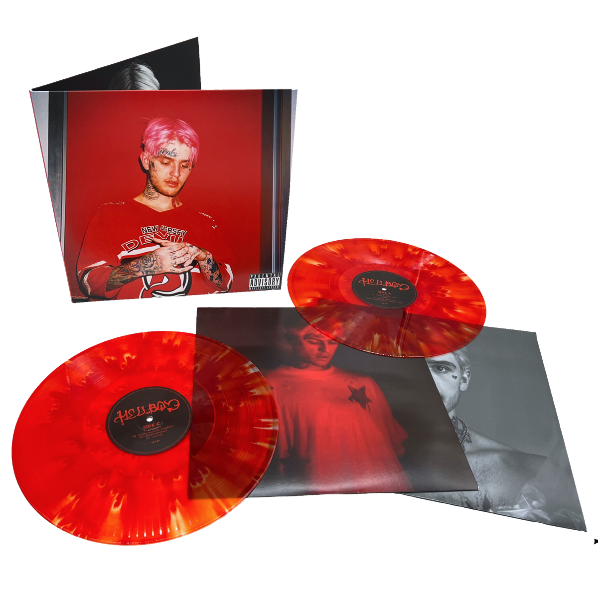 HELLBOY 2LP Red Flames Vinyl