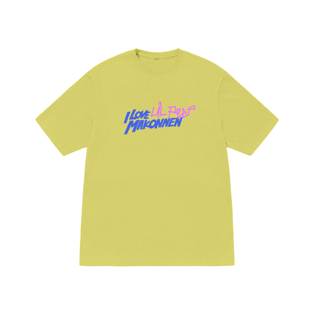 Lil Peep x ILoveMakonnen - DIAMONDS Yellow T-Shirt