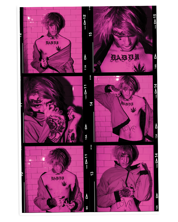 Pink Film Strip Poster