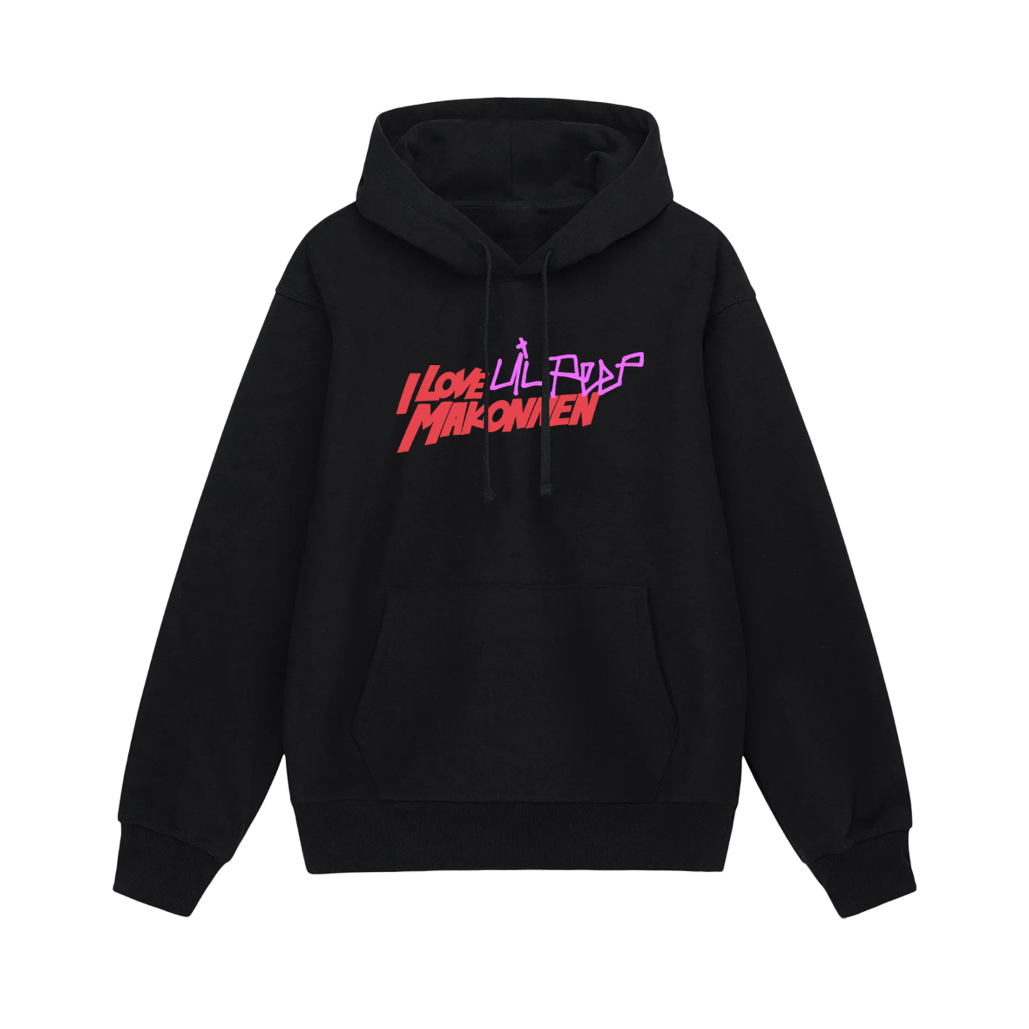 Lil Peep x ILoveMakonnen DIAMONDS Black Hoodie