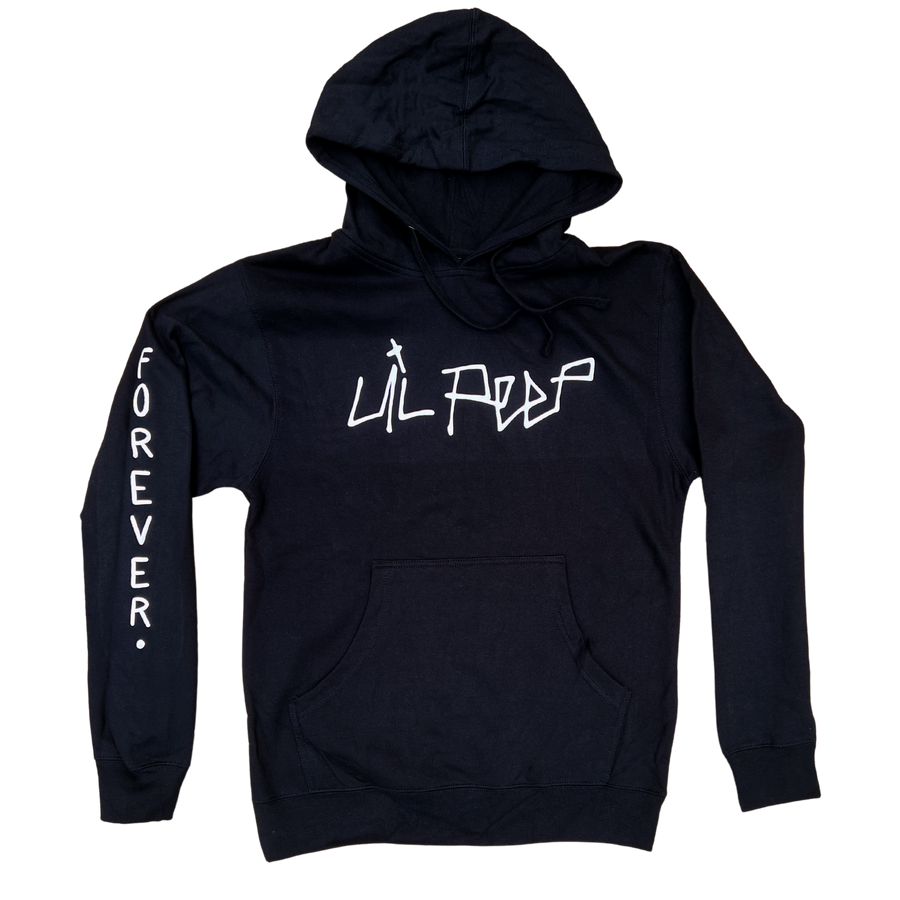 Lil Peep Logo Hoodie - Black (Puff Print) – Official Website of the ...