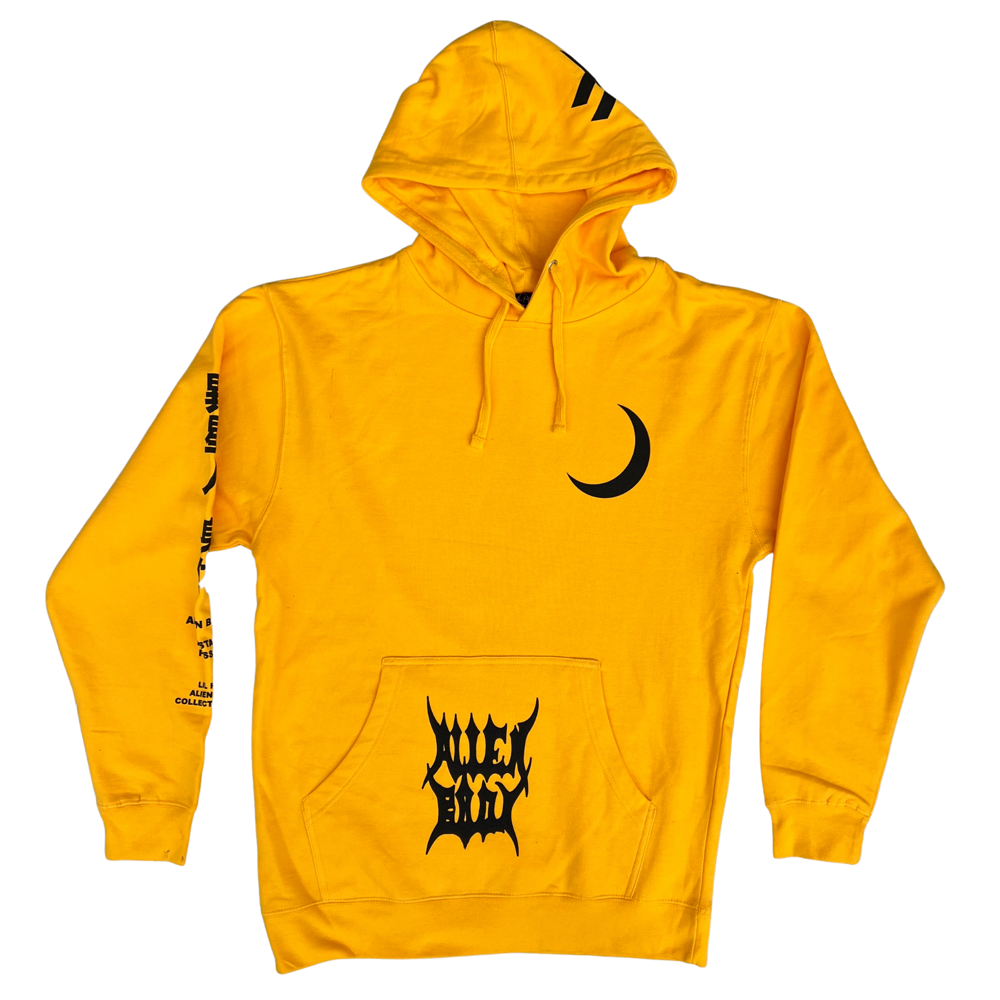 Alien Body x Lil Peep - Yellow RAW VISION Hoodie – Official Website of the  Estate of Gustav Ahr / Lil Peep