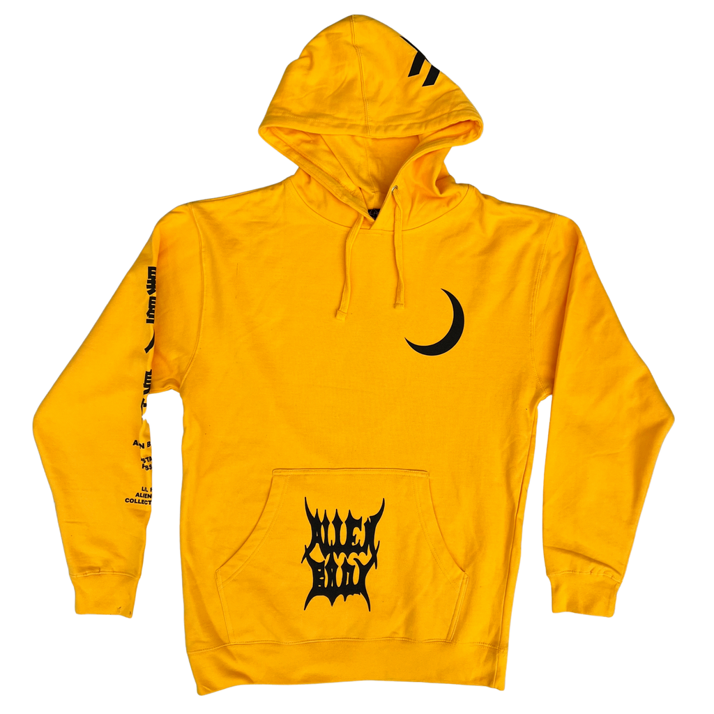 Alien Body x Lil Peep - Yellow RAW VISION Hoodie