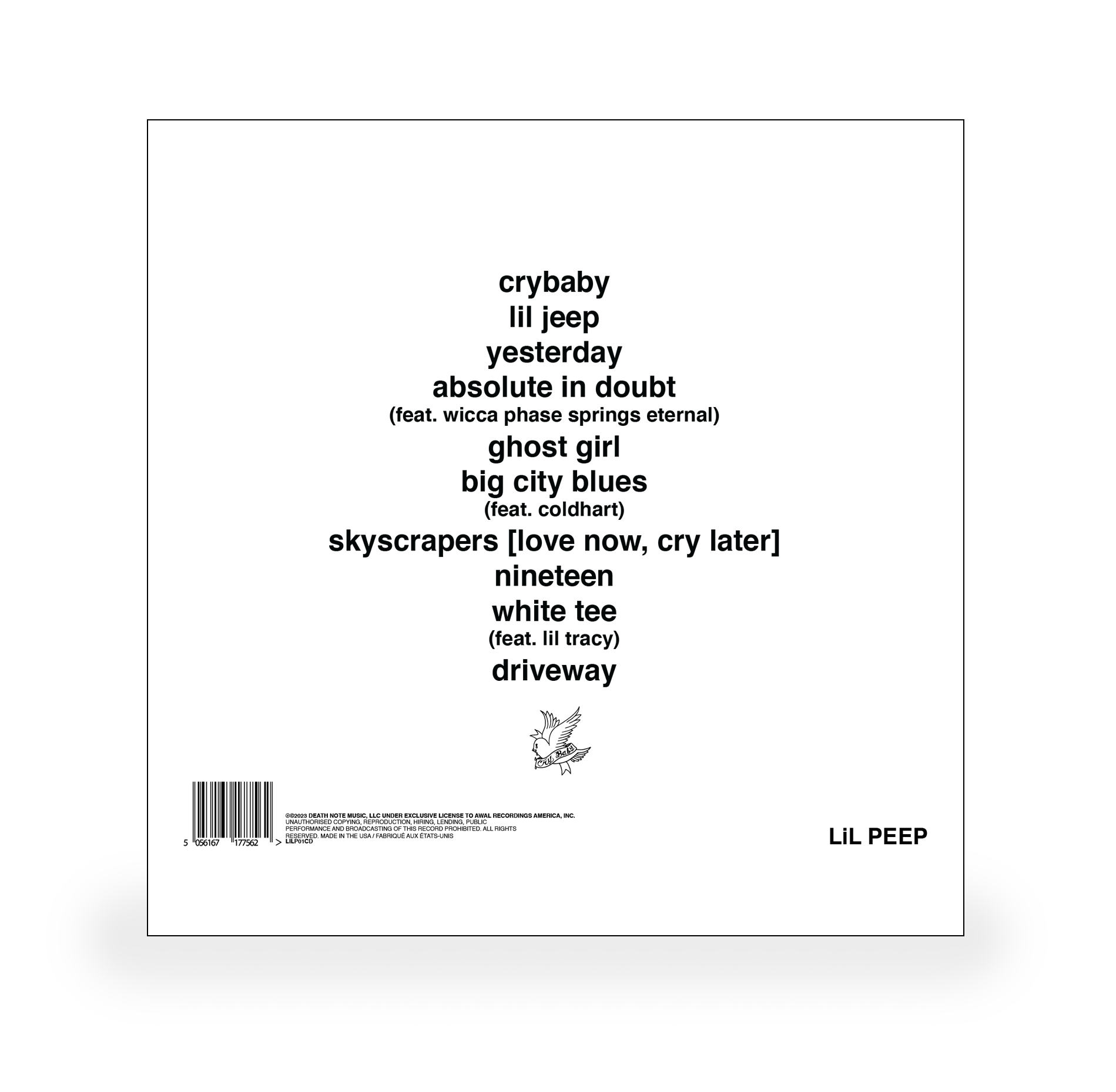 Cry Alone Lyrics – Official Website of the Estate of Gustav Ahr / Lil Peep