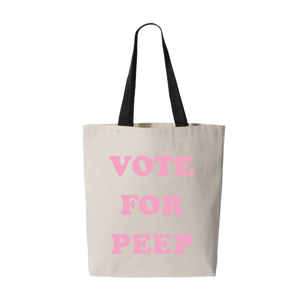 VOTE FOR PEEP Tote