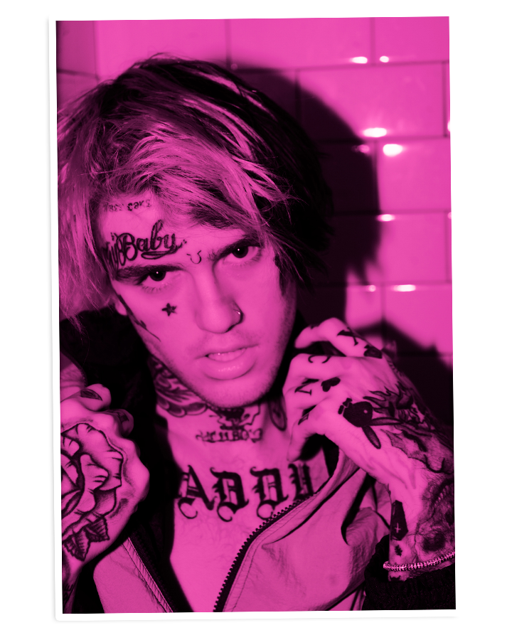 Pink Film Poster Official site of the Estate of Gustav Ahr / Lil Peep